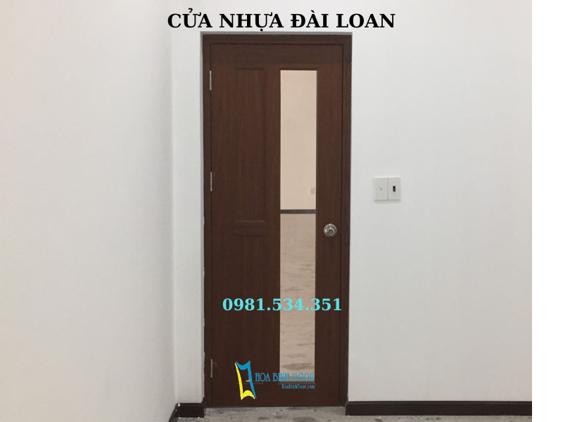Giá cửa nhựa đài loan tại quận 6 - Cửa nhựa giả gỗ