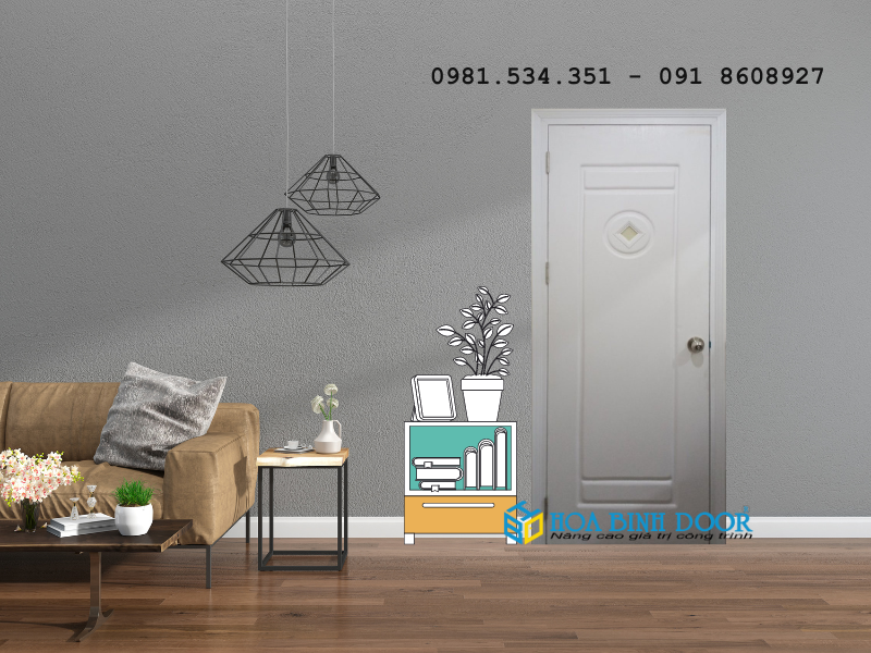 Giá cửa nhựa đài loan tại quận 6 - Cửa nhựa giả gỗ