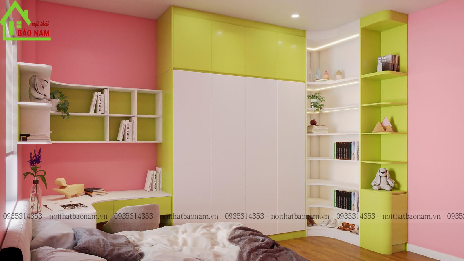 Nội Thất Phòng Ngủ Cho Bé - Mẫu Nội Thất Phòng Ngủ Đẹp Hiện Đại
