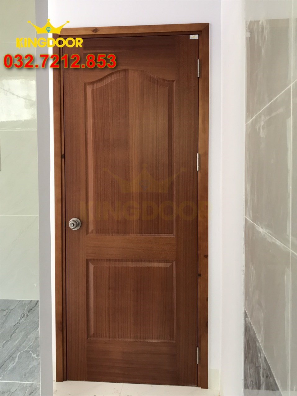 Cửa HDF Veneer tại Thủ Đức - Cửa gỗ công nghiệp hiện đại 2023
