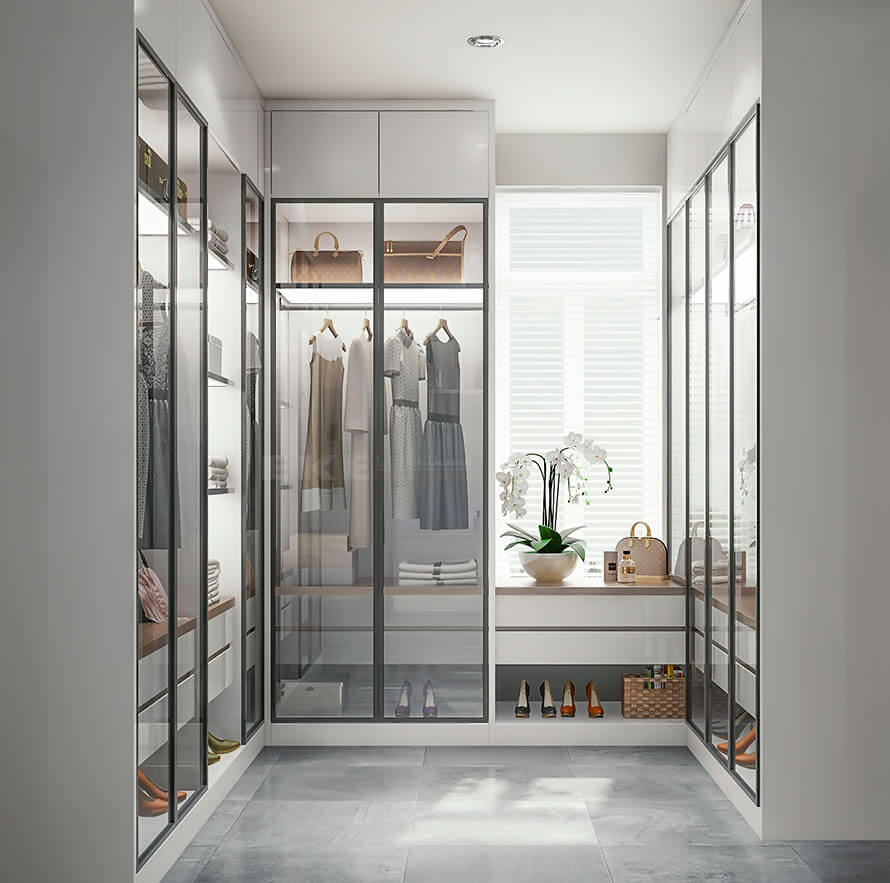 Báo giá thi công tủ áo cánh kính hiện đại - đẹp - sang trọng