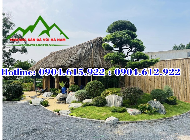 sỏi đá trang trí sân vườn tiểu cảnh đẹp giá rẻ