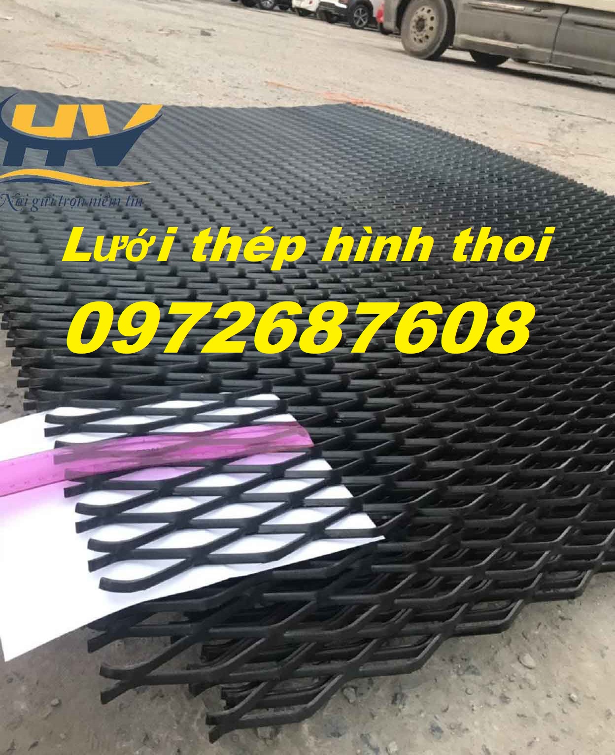 Lưới mắt cáo thép, lưới hình thoi, lưới dập giãn XG tại Bình Dương