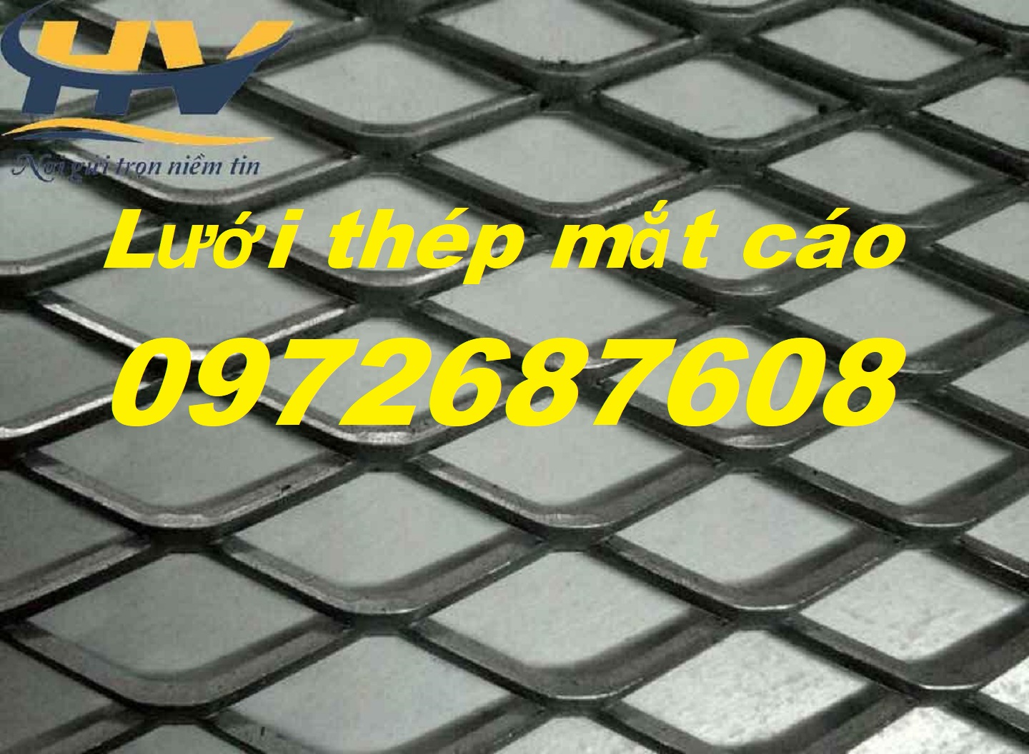 Lưới mắt cáo thép, lưới hình thoi, lưới dập giãn XG tại Bình Dương