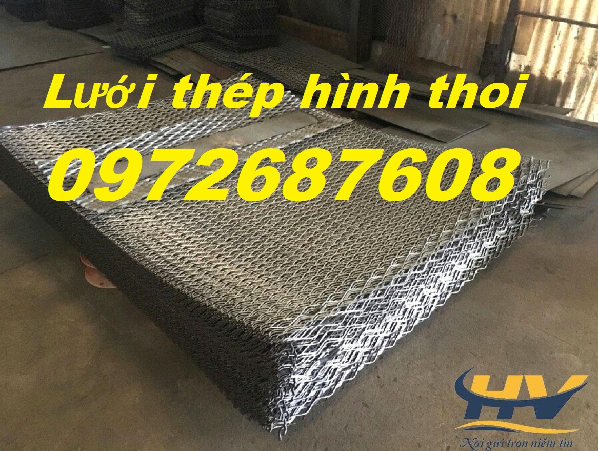 Lưới mắt cáo thép, lưới hình thoi, lưới dập giãn XG tại Bình Dương