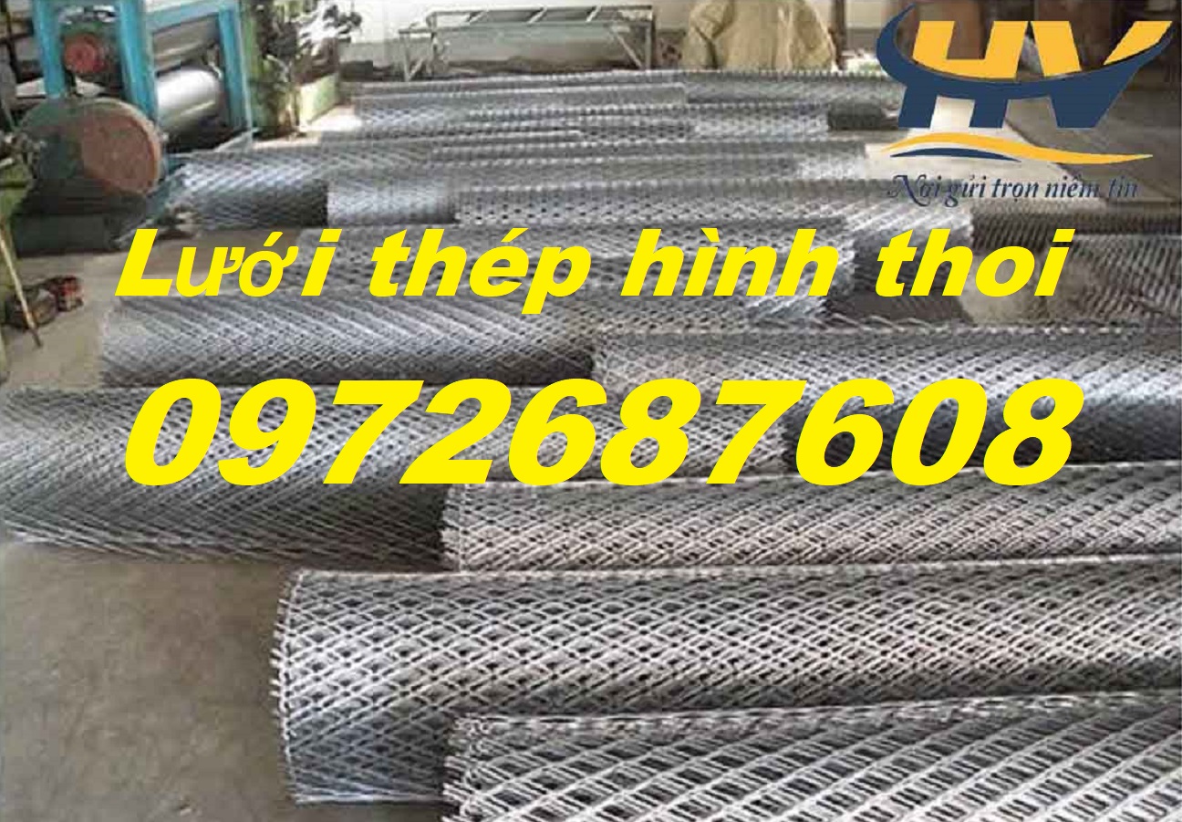 Lưới mắt cáo thép, lưới hình thoi, lưới dập giãn XG tại Bình Dương