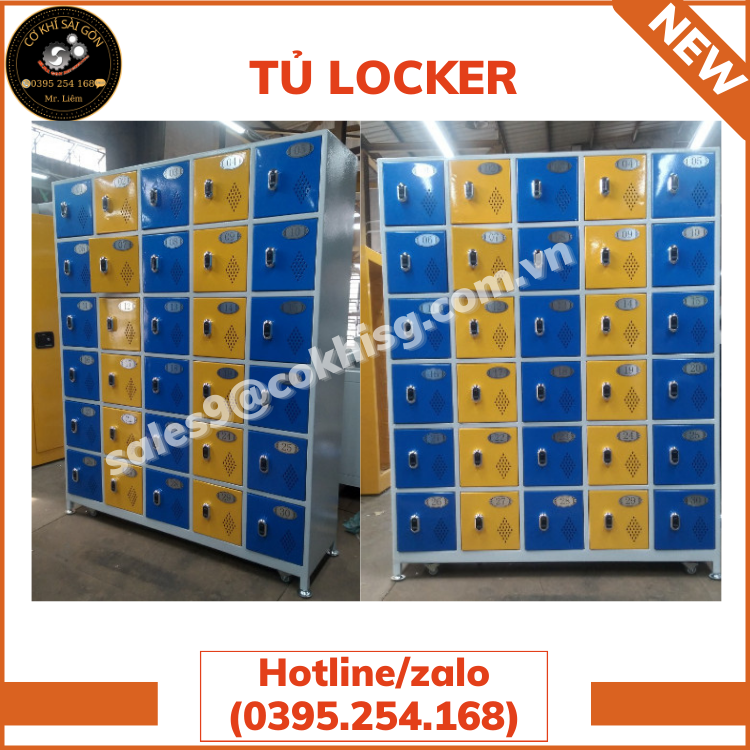 Tủ locker (tủ cá nhân) chuyên dụng để đựng đồ cá nhân