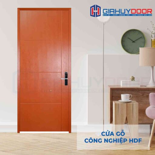 Cửa gỗ công nghiệp HDF Giahuydoor chất lượng