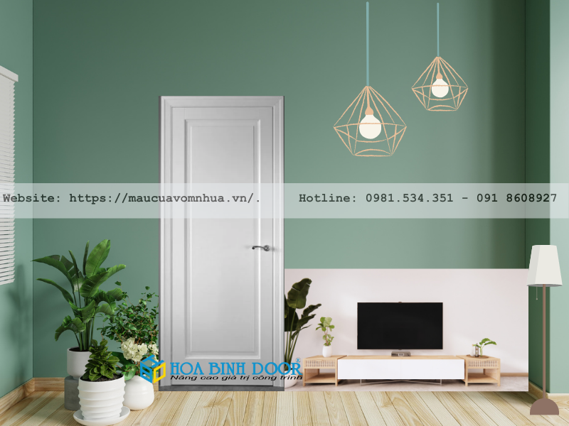 Cửa gỗ MDF sơn tại quận 5 - Cửa gỗ công nghiệp