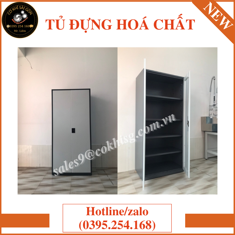 Tủ đựng hoá chất mẫu mới nhất trong năm 2023