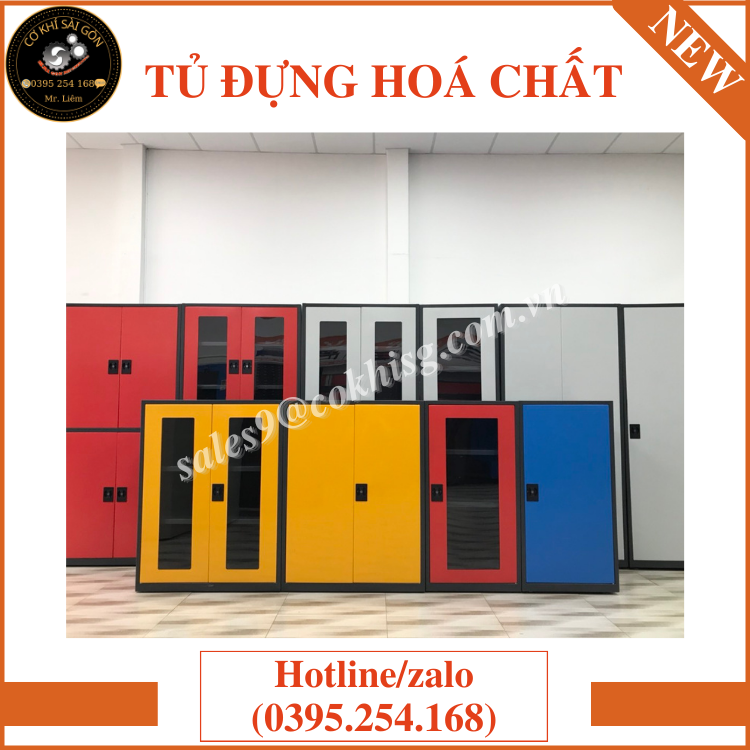 Tủ đựng hoá chất mẫu mới nhất trong năm 2023