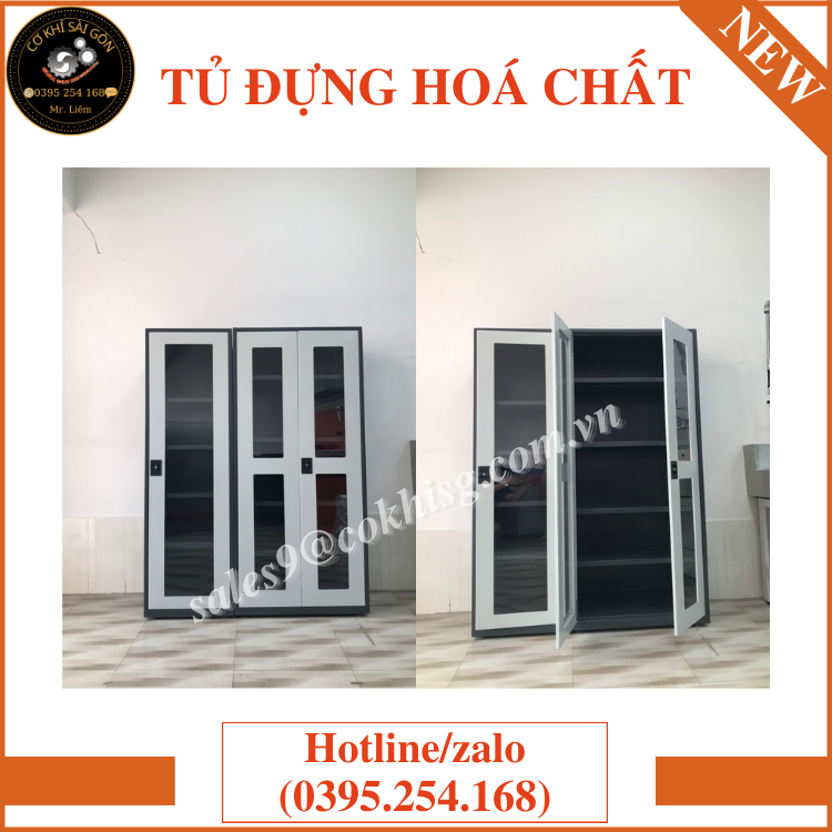 Tủ đựng hoá chất mẫu mới nhất trong năm 2023