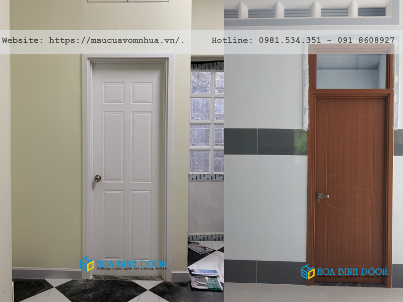 Báo giá cửa nhựa giá rẻ tại Bình Tân - Cửa nhựa Composite