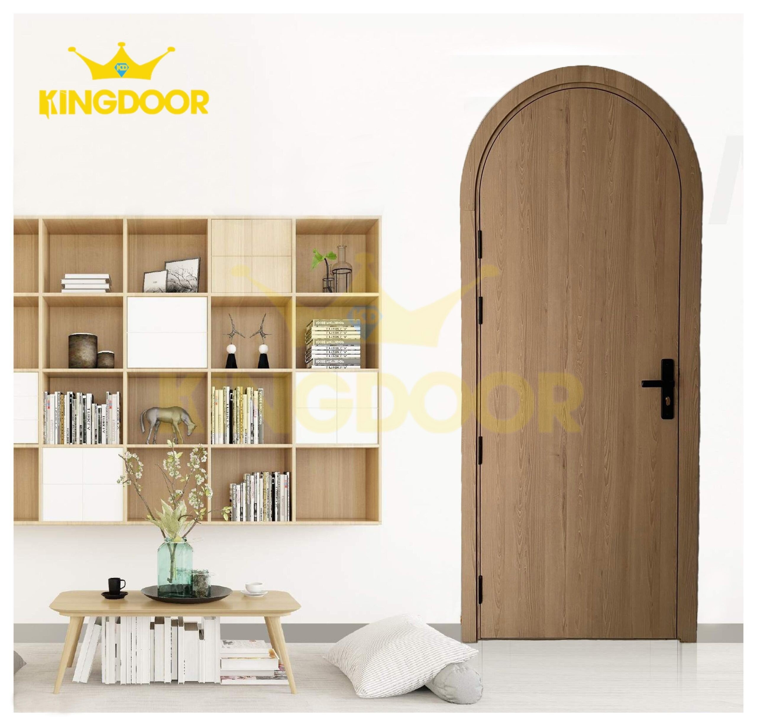 Báo giá cửa vòm gỗ công nghiệp tại Nha Trang