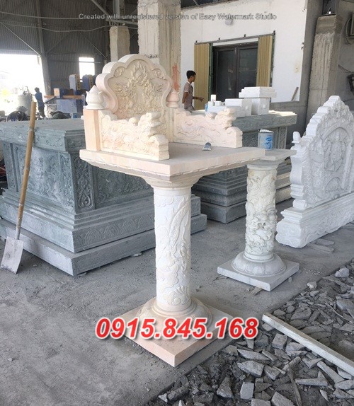 sài gòn bán mẫu 17 miếu am trang bàn thờ ông thiên địa thần tài đá