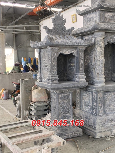 sài gòn bán mẫu 17 miếu am trang bàn thờ ông thiên địa thần tài đá