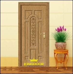 Cửa gỗ công nghiệp MDF phủ veneer tại Nha Trang