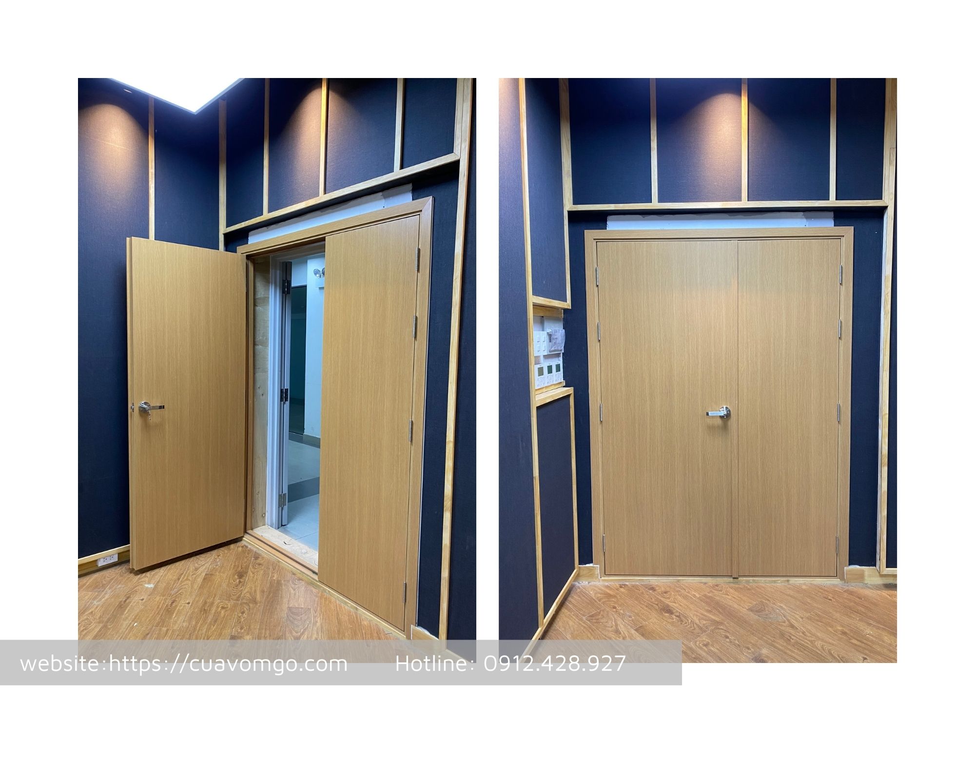 Cửa gỗ công nghiệp MDF tại TPHCM  cửa gỗ cao cấp