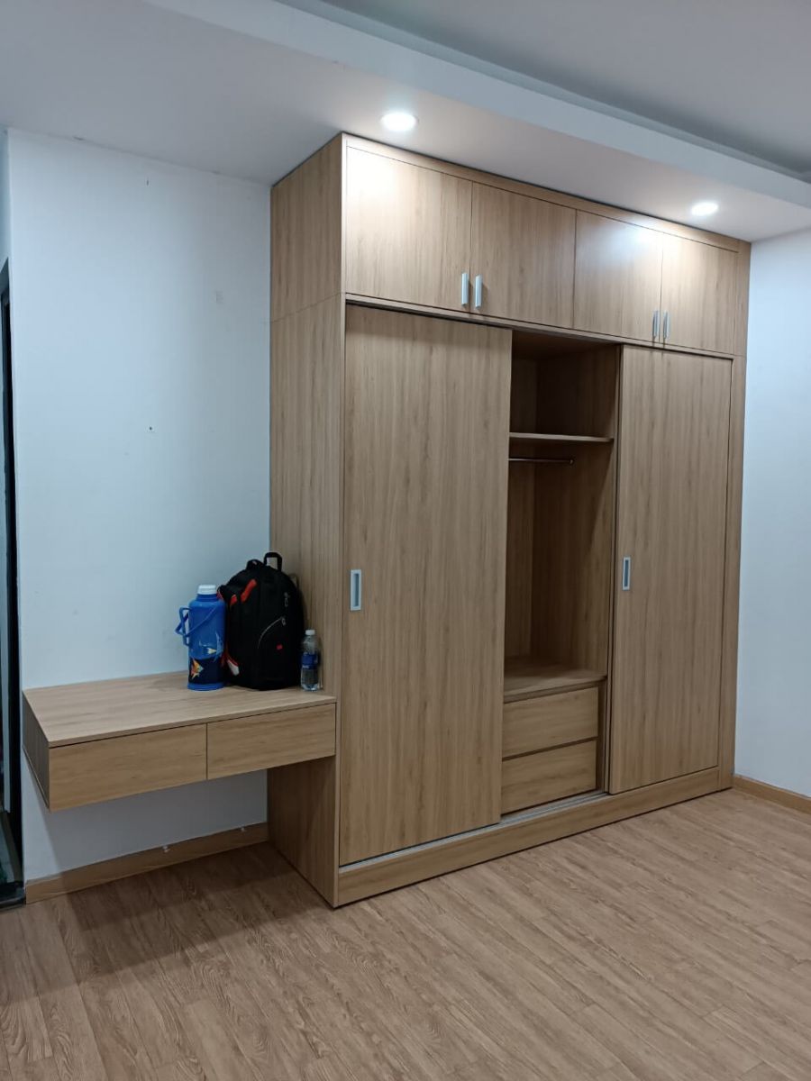 Tủ áo MDF an cường đẹp - Thi công tủ áo giá rẻ thủ đức