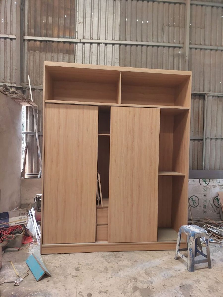 Tủ áo MDF an cường đẹp - Thi công tủ áo giá rẻ thủ đức