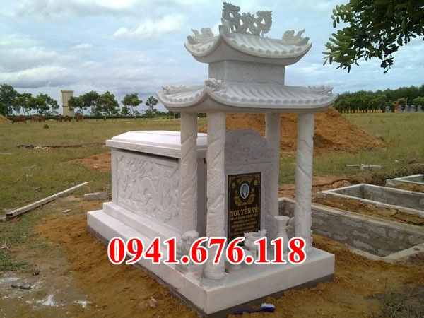 mẫu 228 mộ đá gia đình ông bà bố mẹ ba má đẹp bán khánh hoà