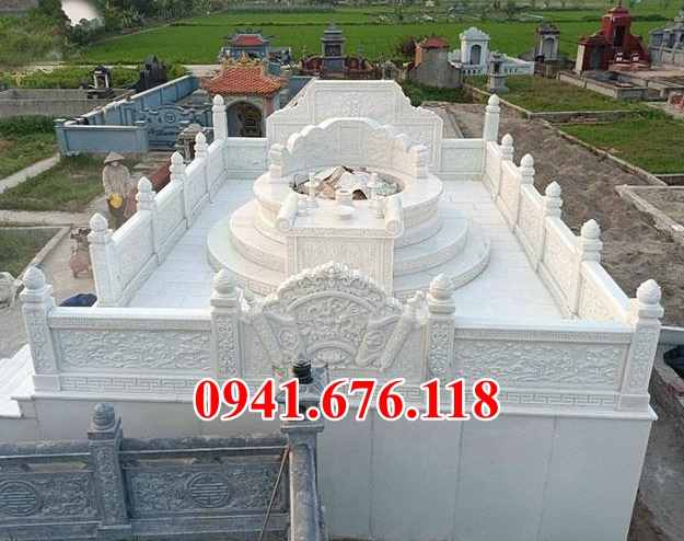 mẫu 228 mộ đá gia đình ông bà bố mẹ ba má đẹp bán khánh hoà