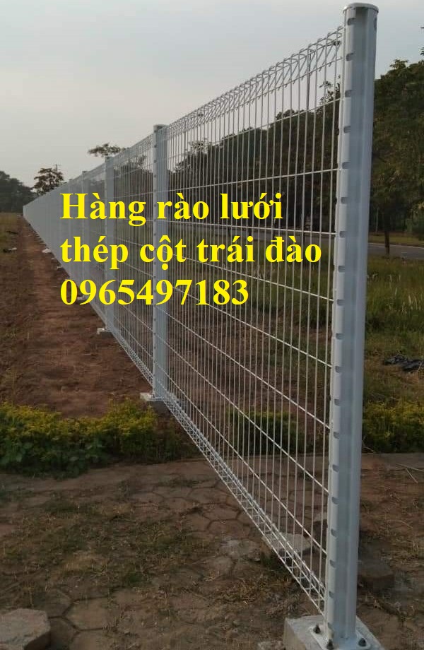 Sản xuất lắp đặt hàng rào lưới thép mạ kẽm, sơn tĩnh điện D4, D5, D6