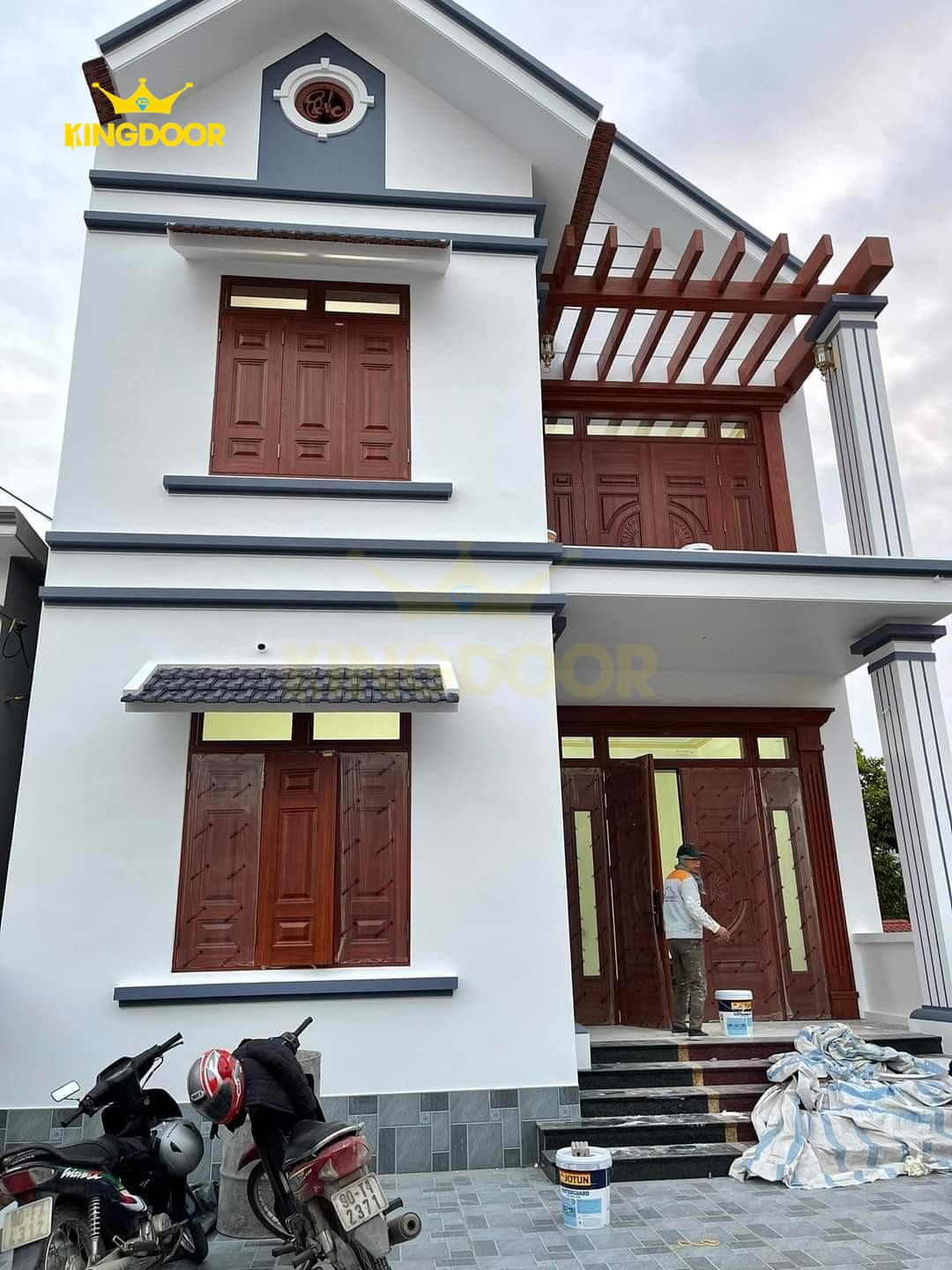 Giá cửa thép vân gỗ tại tân bình - cửa giá rẻ, bền và đẹp hồ chí minh