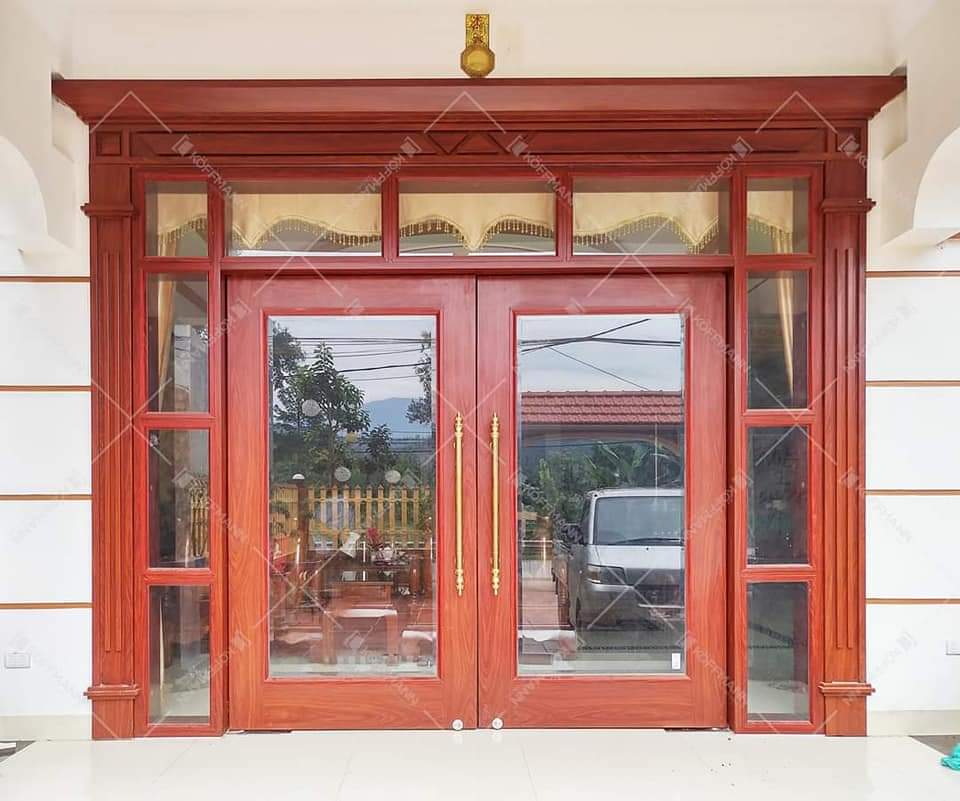 CỬA THÉP VÂN GỖ ĐẸP, GIÁ TỐT, XU HƯỚNG CỬA HIỆN ĐẠI