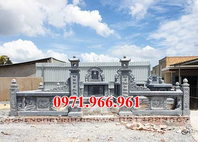 Mẫu lăng mộ đá tự nhiên nguyên khối đẹp bán tại khánh hoà