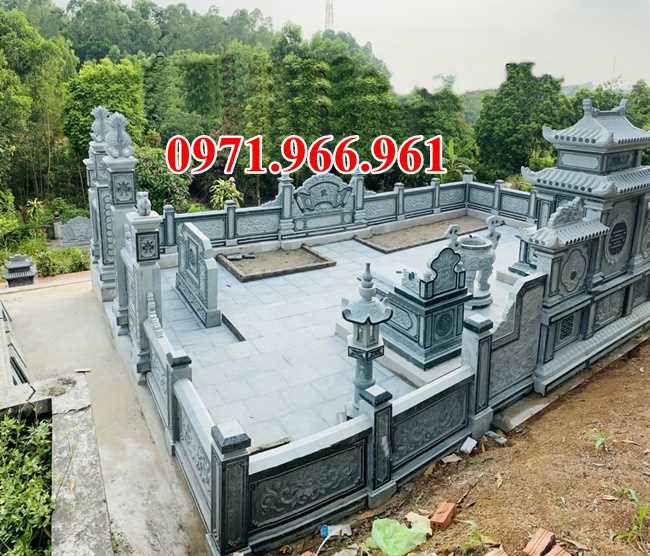 Mẫu lăng mộ đá tự nhiên nguyên khối đẹp bán tại khánh hoà