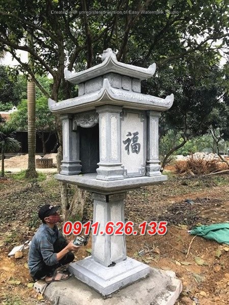 Mẫu am thờ đá tự nhiên nguyên khối đẹp bán tại trà vinh