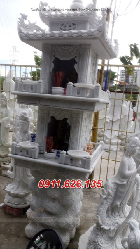 Mẫu am thờ đá tự nhiên nguyên khối đẹp bán tại trà vinh