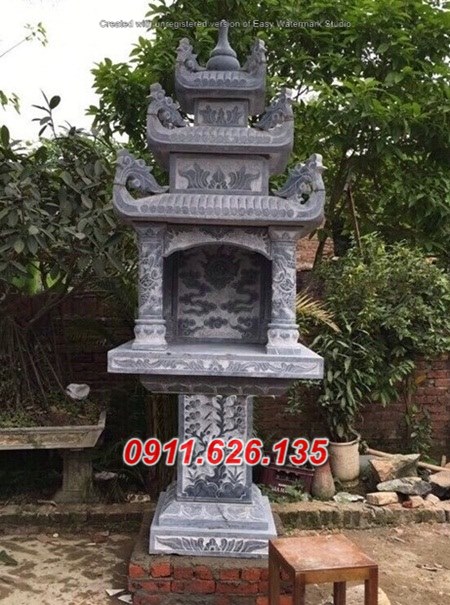 Mẫu am thờ đá tự nhiên nguyên khối đẹp bán tại trà vinh