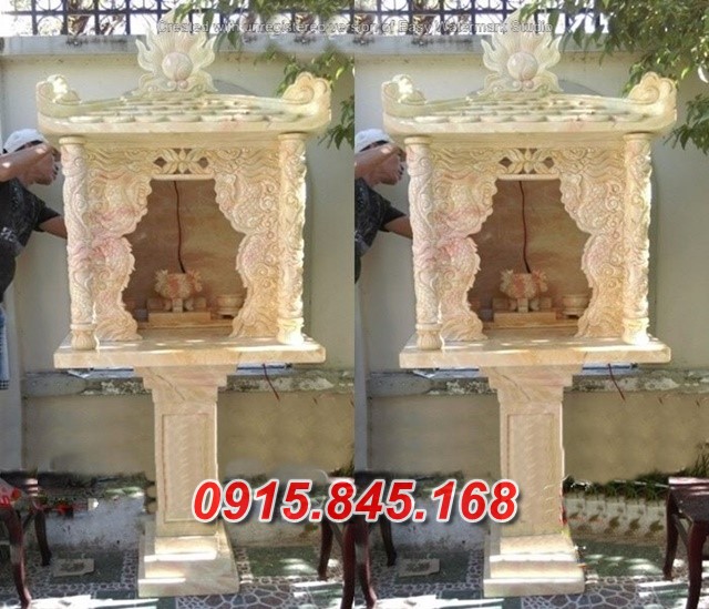 mẫu 482+ bàn thờ đá đẹp tây ninh - bán cây hương am miếu khóm trang