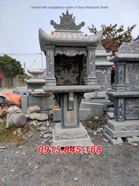 mẫu 482+ bàn thờ đá đẹp tây ninh - bán cây hương am miếu khóm trang