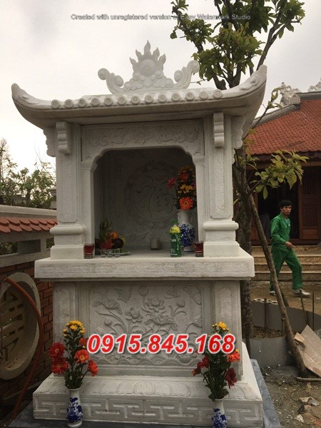mẫu 482+ bàn thờ đá đẹp tây ninh - bán cây hương am miếu khóm trang