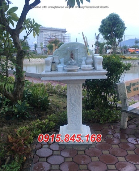 mẫu 482+ bàn thờ đá đẹp tây ninh - bán cây hương am miếu khóm trang