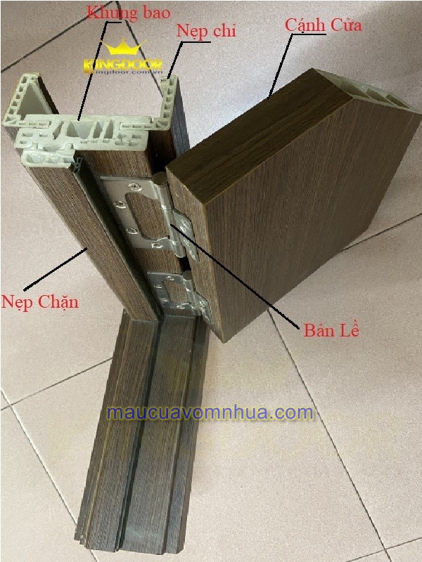 Cấu tạo cửa nhựa Composite tại king door