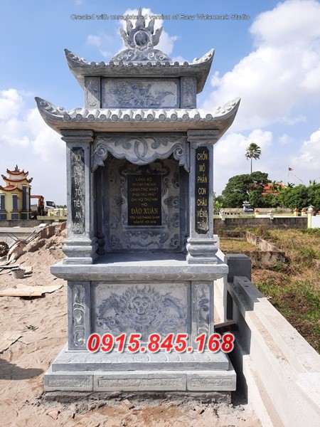 Mẫu 615 miếu đá thờ sơn thần linh bán hậu giang bàn thờ ông thiên địa