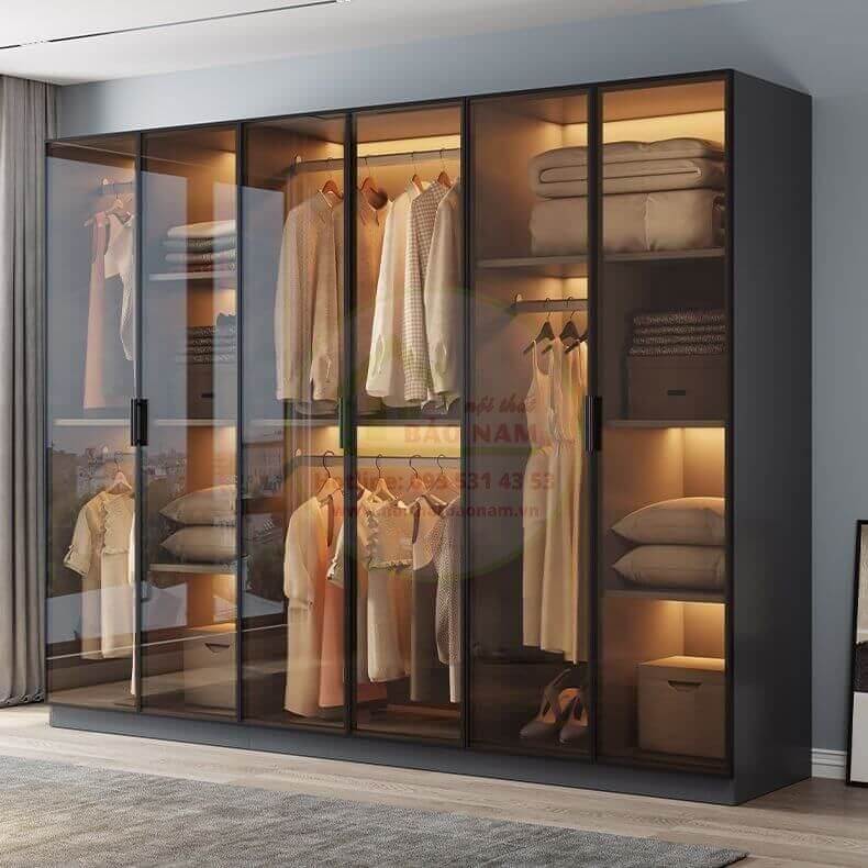 99+ Mẫu tủ áo cánh kính đẹp hiện đại - Tư vấn báo giá nhanh chóng