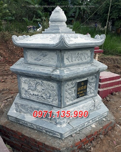 32 mẫu mộ đá lục lăng bát giác đá tự nhiên nguyên khối bán vũng tàu