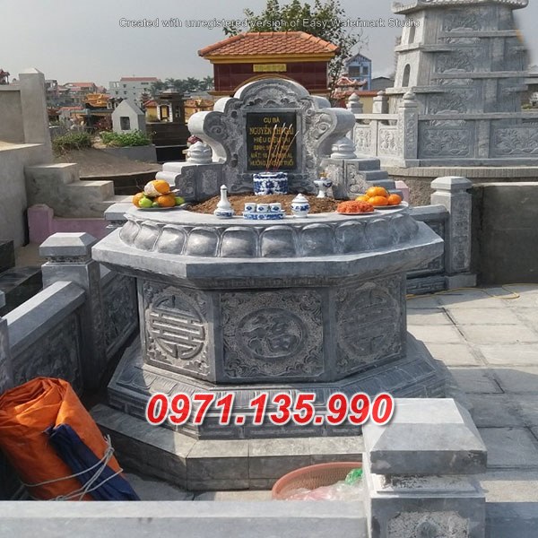 32 mẫu mộ đá lục lăng bát giác đá tự nhiên nguyên khối bán vũng tàu