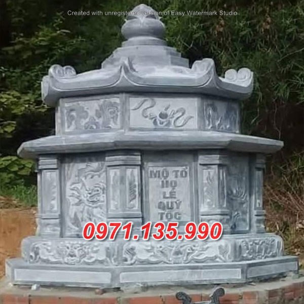 32 mẫu mộ đá lục lăng bát giác đá tự nhiên nguyên khối bán vũng tàu