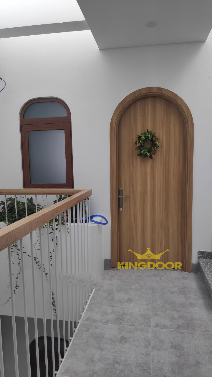 Báo giá cửa vòm gỗ công nghiệp tại Nha Trang
