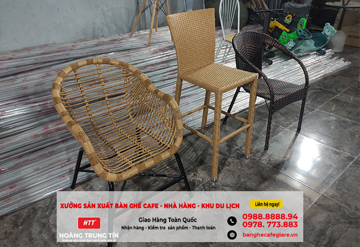 (Mỹ Tho) Bàn ghế nhựa đúc, nhựa nhập giá rẻ cho quán cafe sân vườn