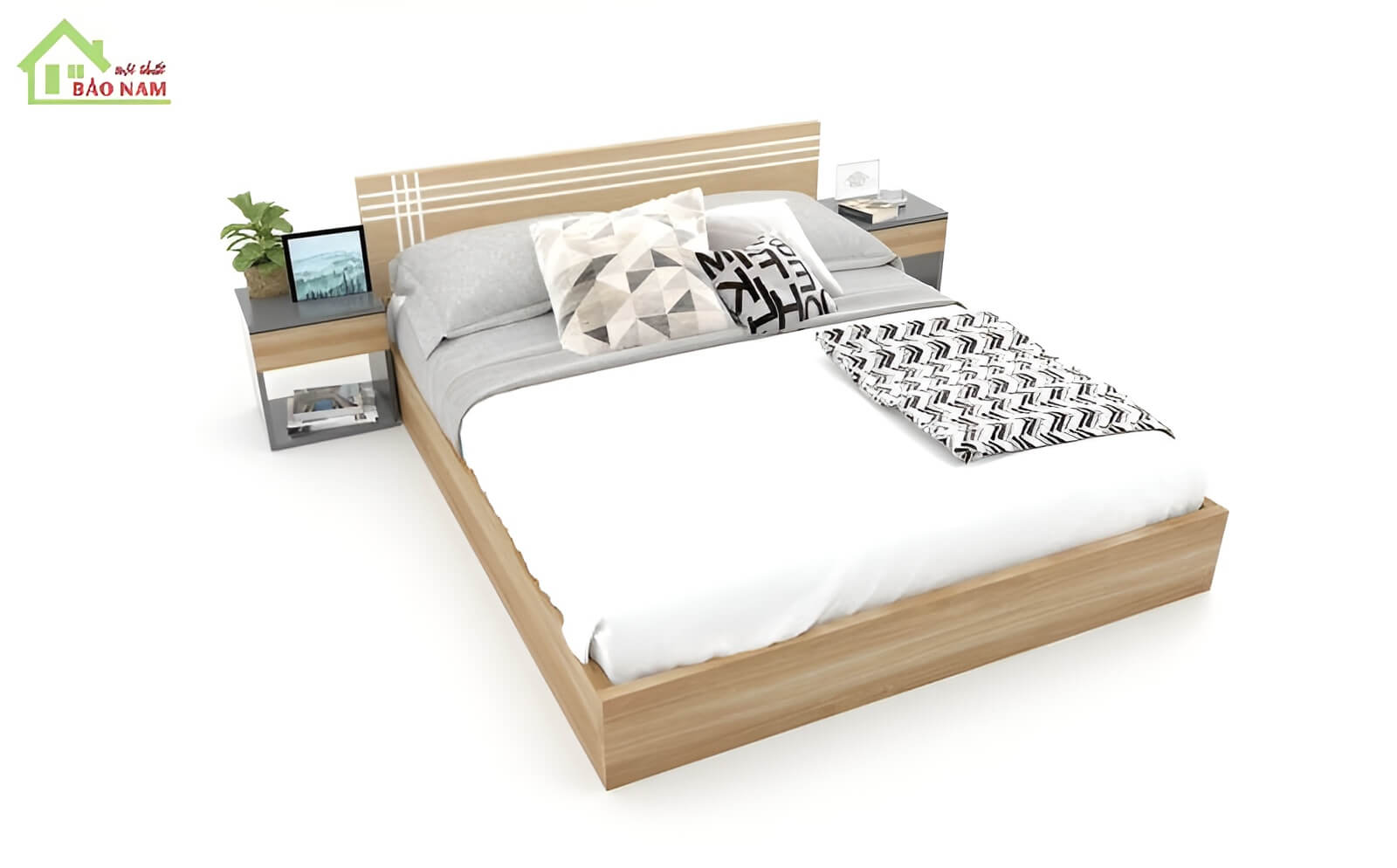 45 mẫu giường ngủ gỗ an cường đẹp hiện đại