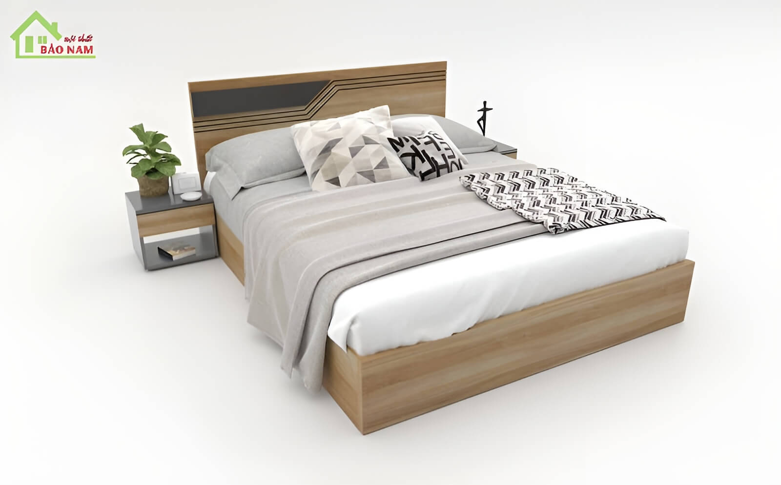 45 mẫu giường ngủ gỗ an cường đẹp hiện đại