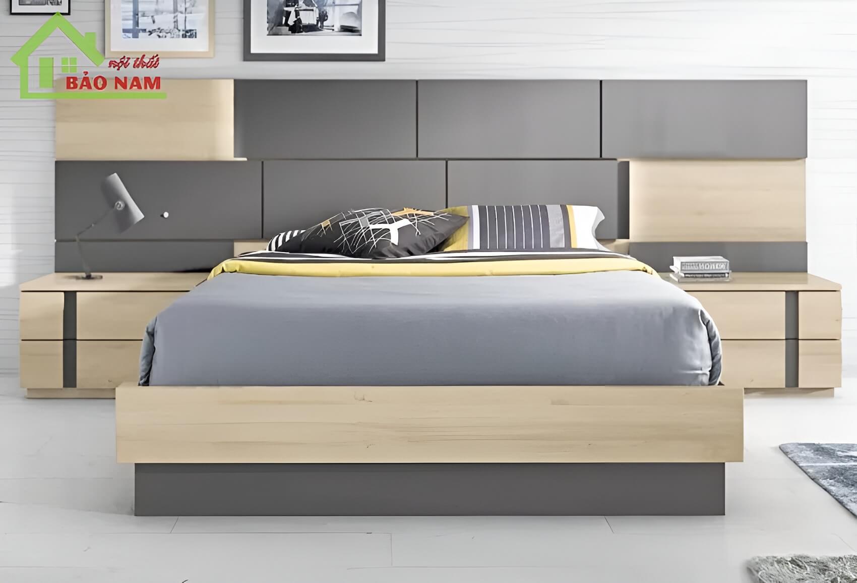 45 mẫu giường ngủ gỗ an cường đẹp hiện đại
