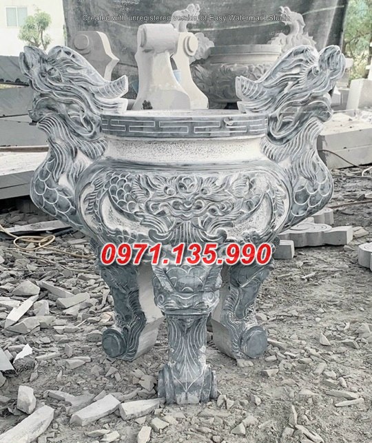 mẫu đỉnh hương bằng đá đẹp bán tại vĩnh phúc lư hương cắm nhang
